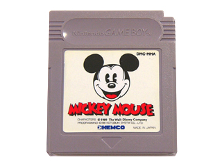 ゲームボーイソフト ミッキーマウス