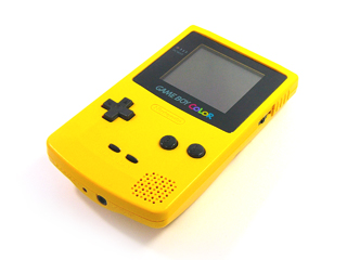 左右下は正常ですGAME BOY COLOR イエロー