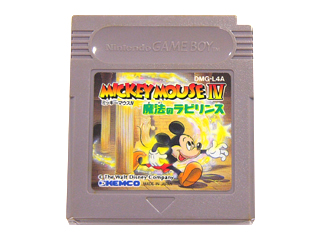 ゲームボーイソフト ミッキーマウスIV 魔法のラビリンス