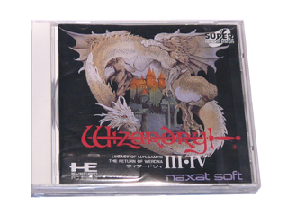 PCエンジンソフト(SUPER-CD-ROM2) ウィザードリィIII・IV