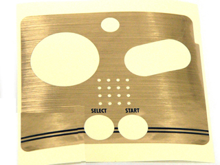 ゲームボーイアドバンスSP周辺機器 ドレスアップシール(20周年記念モデル風) 10枚セット