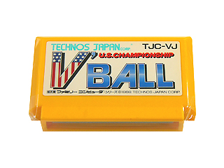 ファミコンソフト(カセット) USチャンピオンシップ V'BALL