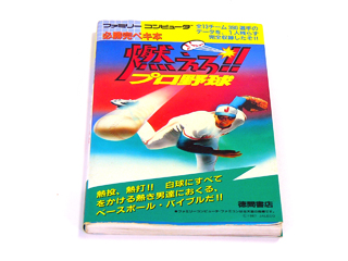 ファミコン攻略本 燃えろ!!プロ野球 必勝完ペキ本
